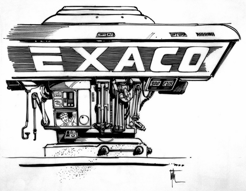 Illustration for article titled Brand New Concept Art of Back to the Future Part II's 2015 Technology